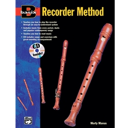 Basix Recorder Method Book and CD