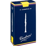 Vandoren Clarinet Reeds Bb Traditional #2 10-pack CR102