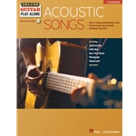 Acoustic Songs, Guitar Play-Along Volume 3