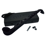 Nuvo jSax, Includes 2 synthetic reeds, case, and plugs - Black on Black N520JBBK