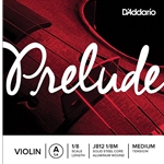 D'Addario Prelude 1/8 Violin Single A String Medium Tension J81218M