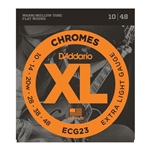 D'Addario Chromes Guitar String Set,  Extra Light 10-48 ECG23