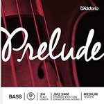 D'Addario Prelude Single 3/4  D Bass String J61234M