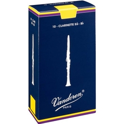 Vandoren Clarinet Reeds Bb Traditional #2 10-pack CR102