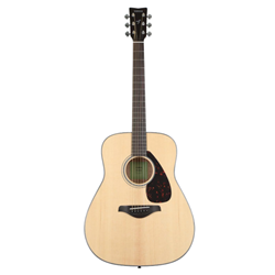 Yamaha Natural Folk Guitar, Solid Top FG800