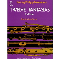12 Fantasias for Flute, Unaccompanied Telemann