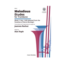 Melodious Etudes for Trombone Book 1 J. Rochut