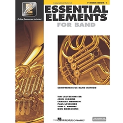 Essential Elements for Band - F Horn Book 1 with EEi