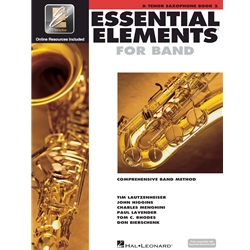 Essential Elements for Band - Book 2 Tenor Sax with EEi