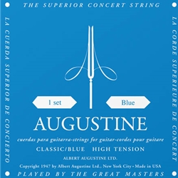 Augustine Classical/Blue Guitar String Set, High Tension 03718057