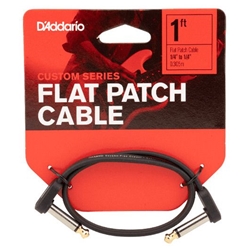 Planet Waves PW-FPRR-01 Flat Patch Cable 1 foot