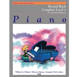 Alfred's ABPL Recital Book Complete Level 1, Alfred