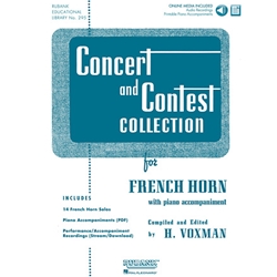 Concert and Contest Collection for French Horn