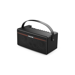 NUX Mighty Space portable guitar amp with wireless transmitter and footswitch. MIGHTY SPACE