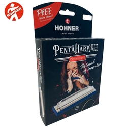 Hohner Pentaharp Harmonica Minor Pentatonic Em M21BX-EM
