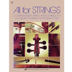 All for Strings Book 1 for Viola