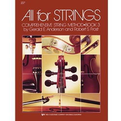 All For Strings Book 3 for Violin