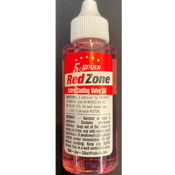 5 Starr Red Zone Extra Coating Valve Oil, 2 oz. 2RZ900